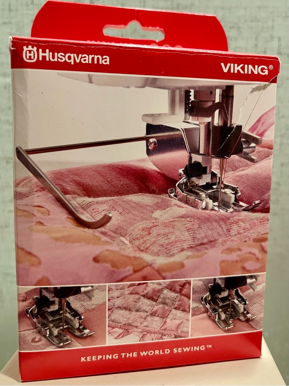 VIKING HUSQVARNA INTERCHANGEABLE DUAL FEED OR WALKING FOOT QUILTING ACCESSORY